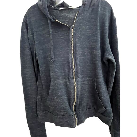 SoulCycle Full-Zip Hoodie - X-Small - Heathered Dark Blue - Picture 4 of 4